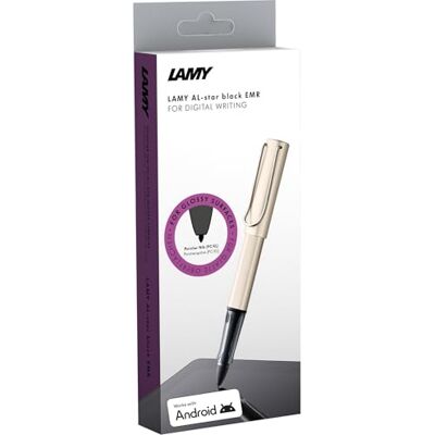 Lamy lx EMR Palladium (PC/EL Spitze) mit Funktionstaste Stylus Pen Touchscreen-Stift für viele Android-Geräte – mit ergonomischem Griff – präzises Schreiben & Zeichnen Lamy lx EMR Palladium (PC/EL Spitze) mit Funktionstaste Stylus Pen Touchscreen-Stift für viele Android-Geräte – mit ergonomischem Griff – präzises Schreiben & Zeichnen