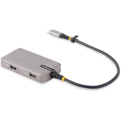 StarTech .com USB-C Multiport Adapter, 4K 60Hz HDM mit HDR, 3-Port USB Hub, 100W Power Delivery Pass-Through, USB Typ-C Mini Docking Station, Windows/macOS/ChromeOS/iPadOS/Android (104B-USBC-MULTIPORT) StarTech .com USB-C Multiport Adapter, 4K 60Hz HDM mit HDR, 3-Port USB Hub, 100W Power Delivery Pass-Through, USB Typ-C Mini Docking Station, Windows/macOS/ChromeOS/iPadOS/Android (104B-USBC-MULTIPORT)