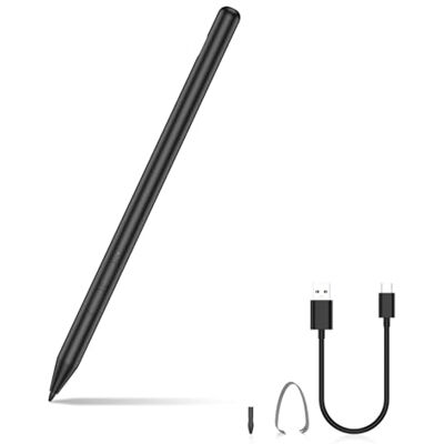 ANYQOO Surface Stift, Surface Pen für Surface Pro 12/11/10/9/8/7/6/5, Surface Go 4/3/2/1, Surface Laptop 6/5/4/3/Studio/Book, mit 4096 Druckstufen, Palm Rejection, USB-C Aufladbar, Magnetisch, Radierer ANYQOO Surface Stift, Surface Pen für Surface Pro 12/11/10/9/8/7/6/5, Surface Go 4/3/2/1, Surface Laptop 6/5/4/3/Studio/Book, mit 4096 Druckstufen, Palm Rejection, USB-C Aufladbar, Magnetisch, Radierer