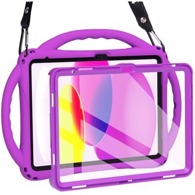 TopEsct Kinder-Schutzhülle für iPad A16 11. / 10. Generation (2025/2022), 11 Zoll / 27,7 cm, aus kinderfreundlichem Silikon, mit integriertem Displayschutz, stoßfester Griff, Ständer für iPad 11. / TopEsct Kinder-Schutzhülle für iPad A16 11. / 10. Generation (2025/2022), 11 Zoll / 27,7 cm, aus kinderfreundlichem Silikon, mit integriertem Displayschutz, stoßfester Griff, Ständer für iPad 11. /