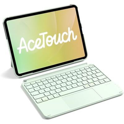 Inateck Hülle mit Tastatur,Ultraleichte Tastatur für iPad 10/11 Generation A16 2025 11 Zoll,iPad Air 11" M3/M2 (2025/2024),Air 5/4,Pro 11 4/3/2/1,Abnehmbar, mit Touchpad, QWERTZ, AceTouch KB04122 Inateck Hülle mit Tastatur,Ultraleichte Tastatur für iPad 10/11 Generation A16 2025 11 Zoll,iPad Air 11" M3/M2 (2025/2024),Air 5/4,Pro 11 4/3/2/1,Abnehmbar, mit Touchpad, QWERTZ, AceTouch KB04122