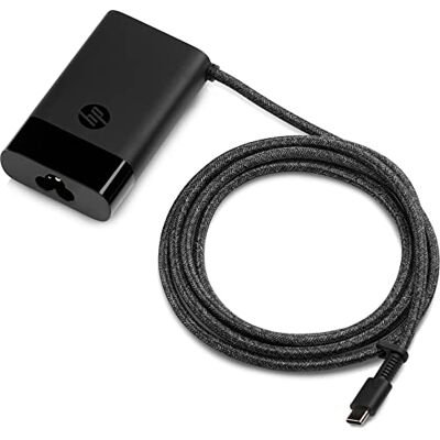 HP USB‑C Laptop‑Ladegerät 65W – Universelles Schnellladegerät für Laptop, Tablet & Smartphone, Intelligente Leistungsanpassung (15/27/60/65W), Kompakt, Robustes 180 cm USB‑C‑Kabel, Schwarz HP USB‑C Laptop‑Ladegerät 65W – Universelles Schnellladegerät für Laptop, Tablet & Smartphone, Intelligente Leistungsanpassung (15/27/60/65W), Kompakt, Robustes 180 cm USB‑C‑Kabel, Schwarz