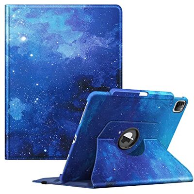 FINTIE Drehbare Schutzhülle kompatibel mit iPad Pro 12,9 Zoll (2022/2021/2020/2018, 6., 5., 4., 3. Generation), 360 Grad schwenkbare Schutzhülle mit Stifthalter, automatischer Schlaf-/Wachmodus, FINTIE Drehbare Schutzhülle kompatibel mit iPad Pro 12,9 Zoll (2022/2021/2020/2018, 6., 5., 4., 3. Generation), 360 Grad schwenkbare Schutzhülle mit Stifthalter, automatischer Schlaf-/Wachmodus,