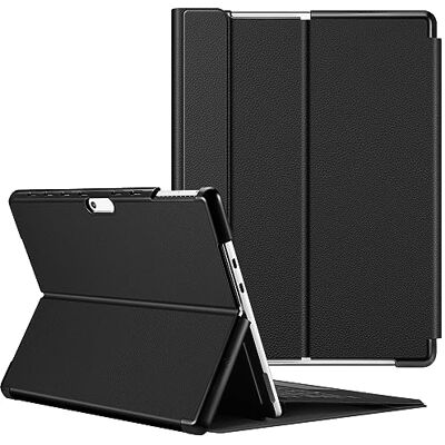 FINTIE Hülle für Microsoft Surface Pro 11/10 / 9 (2024-2022) 13 Zoll Business Schutzhülle mit Harter Schale, Anpassbarer Betrachtungswinkel, Type Cover Tastatur Kompatibel, Schwarz FINTIE Hülle für Microsoft Surface Pro 11/10 / 9 (2024-2022) 13 Zoll Business Schutzhülle mit Harter Schale, Anpassbarer Betrachtungswinkel, Type Cover Tastatur Kompatibel, Schwarz