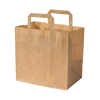 GREENBOX Umweltschonende Papier Tragetaschen groß I Papiertüten Geschenktüten Papiertragetaschen biologisch abbaubar, kompostierbar I 25 x braune Papier Tüten 26 x 17 x 25 cm GREENBOX Umweltschonende Papier Tragetaschen groß I Papiertüten Geschenktüten Papiertragetaschen biologisch abbaubar, kompostierbar I 25 x braune Papier Tüten 26 x 17 x 25 cm