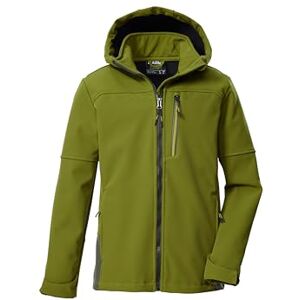 Killtec Jungen Softshelljacke mit Kapuze KOW 226 BYS SFTSHLL JCKT, khaki, 152, 43515-000 Killtec Jungen Softshelljacke mit Kapuze KOW 226 BYS SFTSHLL JCKT, khaki, 152, 43515-000