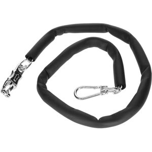 Kerbl Anbindekette, Pferdeanbindung, Pferdekette, mit Panik- und Karabinerhaken, Metall, 50cm, Turniere, Anhänger, mit Kunststoffüberzug, silber Kerbl Anbindekette, Pferdeanbindung, Pferdekette, mit Panik- und Karabinerhaken, Metall, 50cm, Turniere, Anhänger, mit Kunststoffüberzug, silber