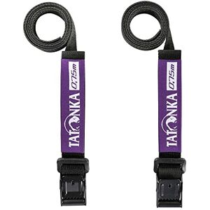 Tatonka Packriemen Easy Strap 18mm / 0,75m (2 Stück) Zwei Spanngurte mit Metallschließe 1,8 cm breit und 75 cm lang Zur Volumenregulierung oder zum Befestigen von Ausrüstung Tatonka Packriemen Easy Strap 18mm / 0,75m (2 Stück) Zwei Spanngurte mit Metallschließe 1,8 cm breit und 75 cm lang Zur Volumenregulierung oder zum Befestigen von Ausrüstung