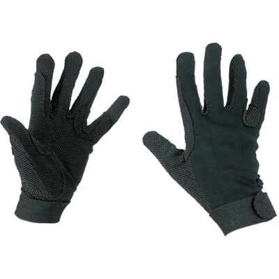 Covalliero Reithandschuhe Baumwolle Jersey Gr.L schwarz Covalliero Reithandschuhe Baumwolle Jersey Gr.L schwarz