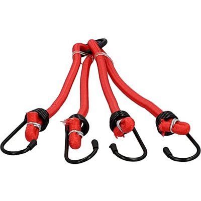 Fischer Spanngurt, Länge: 50cm, 4armig, rot Fischer Spanngurt, Länge: 50cm, 4armig, rot