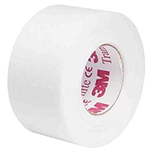 3M Transpore White, Perforiertes OP-Pflaster mit Rayon- und Polyesterrücken, zart, bidirektional aufreißbar, hypoallergen, atmungsaktiv, Größe 25 mm x 9,14 m, Packung mit 12 Rollen 3M Transpore White, Perforiertes OP-Pflaster mit Rayon- und Polyesterrücken, zart, bidirektional aufreißbar, hypoallergen, atmungsaktiv, Größe 25 mm x 9,14 m, Packung mit 12 Rollen