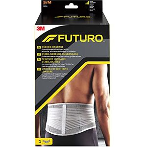 FUTURO Rücken-Bandage Unterstützende Polsterkissen helfen, schwache, schmerzende Muskeln zu entlasten S/M FUTURO Rücken-Bandage Unterstützende Polsterkissen helfen, schwache, schmerzende Muskeln zu entlasten S/M