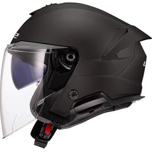 LS2 , Jet-Motorradhelm VERSO II SOLID Matt Black, XL LS2 , Jet-Motorradhelm VERSO II SOLID Matt Black, XL