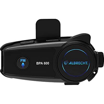 Albrecht BPA 600 Bluetooth Motorrad Headset zum hören von Musik, Telefonieren und für Navi-Ansagen vom Smartphone, Sprachsteuerung, 15550 Albrecht BPA 600 Bluetooth Motorrad Headset zum hören von Musik, Telefonieren und für Navi-Ansagen vom Smartphone, Sprachsteuerung, 15550