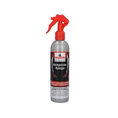NIGRIN MOTO-BIKE Helmpolster-Reiniger für Motorrad, kein Ausbau des Helm-Innenpolsters, 300 ml, Weiß NIGRIN MOTO-BIKE Helmpolster-Reiniger für Motorrad, kein Ausbau des Helm-Innenpolsters, 300 ml, Weiß
