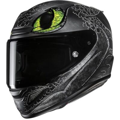 HJC , Integraler Motorradhelm RPHA 12 TOOTHLESS II UNIVERSAL Black/Green MC4SF, S HJC , Integraler Motorradhelm RPHA 12 TOOTHLESS II UNIVERSAL Black/Green MC4SF, S