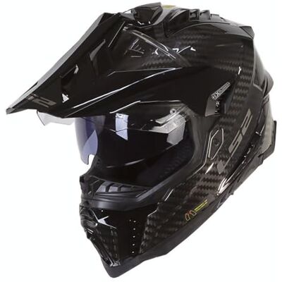 LS2 , Motocross Helm Explorer Carbon Gloss Carbon, XL LS2 , Motocross Helm Explorer Carbon Gloss Carbon, XL
