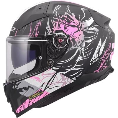 LS2 , Integraler Motorradhelm VECTOR II DARFLO Black Pink, 3XL LS2 , Integraler Motorradhelm VECTOR II DARFLO Black Pink, 3XL