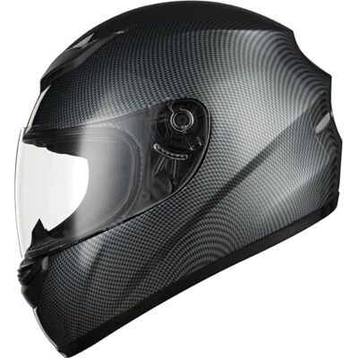 Favoto Motorradhelm Integralhelme für Erwachsene Vollvisierhelm Mopedhelm für Herren Damen Atmungsaktiv ECE Zertifiziert L (59-60cm) Kohlefaser Favoto Motorradhelm Integralhelme für Erwachsene Vollvisierhelm Mopedhelm für Herren Damen Atmungsaktiv ECE Zertifiziert L (59-60cm) Kohlefaser