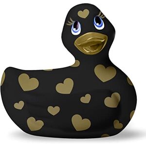 Big Teaze Toys , I RUB MY DUCKIE Romance 2.0 Kleine vibrierende Ente 7 verschiedene Vibrationsmodi, Schwarz/Gold, 1 stück, Única Big Teaze Toys , I RUB MY DUCKIE Romance 2.0 Kleine vibrierende Ente 7 verschiedene Vibrationsmodi, Schwarz/Gold, 1 stück, Única