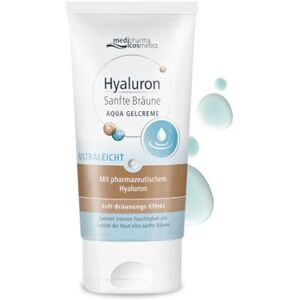 Medipharma Cosmetics Hyaluron Sanfte Bräune Aqua Gelcreme mit ultraleichter Textur und Bräunungseffekt feuchtigkeitsspendend und pflegend 150 ml Medipharma Cosmetics Hyaluron Sanfte Bräune Aqua Gelcreme mit ultraleichter Textur und Bräunungseffekt feuchtigkeitsspendend und pflegend 150 ml