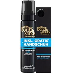 kao (uk) limited Bondi Sands Self Tanning Set Selbstbräuner Schaum für dunklere Hauttöne, Inhalt: 200 ml Mit Anwendungshandschuh Self Tanning Foam Dark mit Aloe Vera Streifenfreie Bräune kao (uk) limited Bondi Sands Self Tanning Set Selbstbräuner Schaum für dunklere Hauttöne, Inhalt: 200 ml Mit Anwendungshandschuh Self Tanning Foam Dark mit Aloe Vera Streifenfreie Bräune