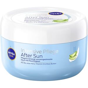 Nivea Sun Intensive Pflege After Sun, kühlende Lotion nach dem Sonnenbad, beruhigender Balsam mit Bio-Aloe Vera, Vitamin E & Shea Butter für 48h Feuchtigkeit (300 ml) Nivea Sun Intensive Pflege After Sun, kühlende Lotion nach dem Sonnenbad, beruhigender Balsam mit Bio-Aloe Vera, Vitamin E & Shea Butter für 48h Feuchtigkeit (300 ml)