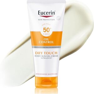 Eucerin ® Oil Control Body Sun Gel-Creme LSF 50+ – sehr hoher Sonnenschutz mit ultra leichter Textur, Anti-Sand Effekt und Anti-Glanz Effekt, 200ml Eucerin ® Oil Control Body Sun Gel-Creme LSF 50+ – sehr hoher Sonnenschutz mit ultra leichter Textur, Anti-Sand Effekt und Anti-Glanz Effekt, 200ml