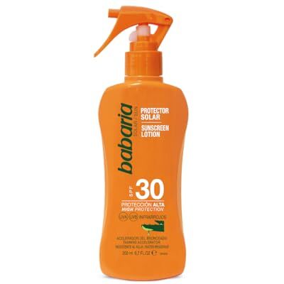 Babaria Sonnenschutz Spray Aloe Vera SPF 30 Feuchtigkeitsspray Sonne Alltagssonnenschutz 200 ml Babaria Sonnenschutz Spray Aloe Vera SPF 30 Feuchtigkeitsspray Sonne Alltagssonnenschutz 200 ml