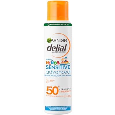 Garnier DELIAL Children's Sensitive Advanced Anti-Sand-Sonnenschutzspray für klare, empfindliche Haut, hoher Schutz IP50+, 150 ml Garnier DELIAL Children's Sensitive Advanced Anti-Sand-Sonnenschutzspray für klare, empfindliche Haut, hoher Schutz IP50+, 150 ml
