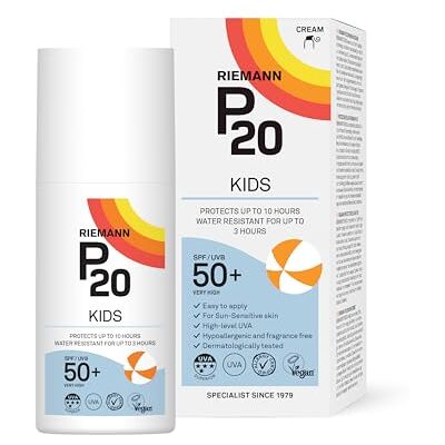 P20 ® Sonnencreme LSF50+Plus für Kinder Hoher UVA-Schutz, hält bis zu 10 Stunden, wasserdicht bis zu 3 Stunden, geeignet für Kinder ab 1 Jahren 200 ml P20 ® Sonnencreme LSF50+Plus für Kinder Hoher UVA-Schutz, hält bis zu 10 Stunden, wasserdicht bis zu 3 Stunden, geeignet für Kinder ab 1 Jahren 200 ml