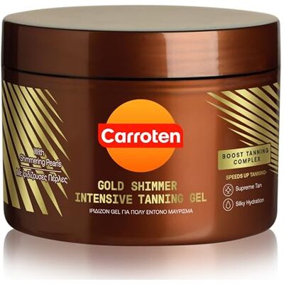 Carroten Gold Tanning Gel 150 ml Bräunungsbeschleuniger mit schimmernden Perlen Carotten Bräunungsgel für maximal schnelle Bräunung Carroten Gold Tanning Gel 150 ml Bräunungsbeschleuniger mit schimmernden Perlen Carotten Bräunungsgel für maximal schnelle Bräunung