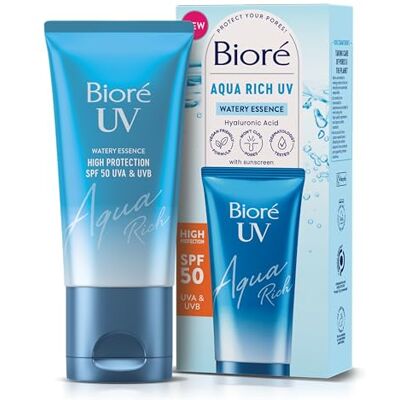 Bioré UV Aqua Rich Weightless Moisturiser SPF 50 Bioré UV Aqua Rich Weightless Moisturiser SPF 50