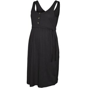 MAMALICIOUS Damen Mlevi Lia S/L JRS Abk Dress 2f A.noos Kleid, Schwarz, XS EU MAMALICIOUS Damen Mlevi Lia S/L JRS Abk Dress 2f A.noos Kleid, Schwarz, XS EU