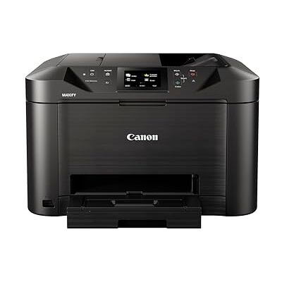Canon MAXIFY MB5150 Farbtintenstrahl Multifunktionsdrucker (DIN A4, 4-in-1 Scanner, Kopierer, Fax, Farbdisplay, 600 x 1200 DPI, USB, Duplexdruck, WLAN, Bluetooth) schwarz Canon MAXIFY MB5150 Farbtintenstrahl Multifunktionsdrucker (DIN A4, 4-in-1 Scanner, Kopierer, Fax, Farbdisplay, 600 x 1200 DPI, USB, Duplexdruck, WLAN, Bluetooth) schwarz
