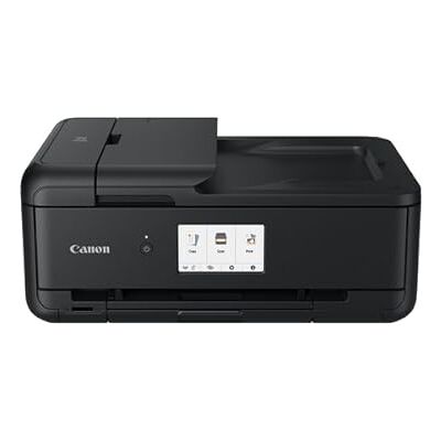 Canon PIXMA TS9550a Drucker Farbtintenstrahl Multifunktionsgerät DIN A4 A3 (Drucker A3, Scanner, Kopierer, 5 Separate Tinten, WLAN, LAN, Print App, 2 Papierzuführungen, Duplexdruck) schwarz Canon PIXMA TS9550a Drucker Farbtintenstrahl Multifunktionsgerät DIN A4 A3 (Drucker A3, Scanner, Kopierer, 5 Separate Tinten, WLAN, LAN, Print App, 2 Papierzuführungen, Duplexdruck) schwarz