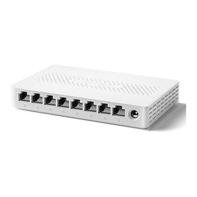 Tenda Netzwerk Switch 8 Port 2.5 Gbit LAN Switch, Unmanaged, Weiß (SM108) Plug-and-Play 2.5 Gigabit Switch, Wandmontage, Lüfterlos, Für 2.5G NAS, Server, WiFi6/7 AP, Gaming-PC (SM108) Tenda Netzwerk Switch 8 Port 2.5 Gbit LAN Switch, Unmanaged, Weiß (SM108) Plug-and-Play 2.5 Gigabit Switch, Wandmontage, Lüfterlos, Für 2.5G NAS, Server, WiFi6/7 AP, Gaming-PC (SM108)