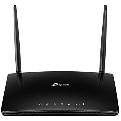 TP-Link TL-MR6500v 4G LTE WLAN Router mit Telefonfunktion, 4G bis zu 150 Mbps, N300 WLAN bis zu 300 Mbps, Volte/VoIP, SIM-Karten-Slot, 2 × abnehmbare LTE-Antennen, unterstützt bis zu 32 Geräte TP-Link TL-MR6500v 4G LTE WLAN Router mit Telefonfunktion, 4G bis zu 150 Mbps, N300 WLAN bis zu 300 Mbps, Volte/VoIP, SIM-Karten-Slot, 2 × abnehmbare LTE-Antennen, unterstützt bis zu 32 Geräte