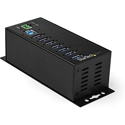 StarTech .com USB 3.0 Hub (7-Port, Din-Rail, Industrielle Anwendung, externes Netzteil, Überspannungsschutz, ESD, 350 W, 15 kV) StarTech .com USB 3.0 Hub (7-Port, Din-Rail, Industrielle Anwendung, externes Netzteil, Überspannungsschutz, ESD, 350 W, 15 kV)