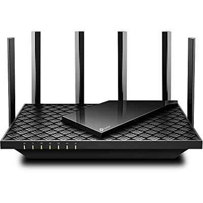 TP-Link Archer AX73 Wi-Fi 6 Gigabit WLAN Router (4804 Mbit/s 5 GHz, 574 Mbit/s 2,4 GHz, 4 × Gigabit LAN-Ports, 1 × USB 3.0 Port, HomeShield), Unterstützt Keine DSL-Funktion TP-Link Archer AX73 Wi-Fi 6 Gigabit WLAN Router (4804 Mbit/s 5 GHz, 574 Mbit/s 2,4 GHz, 4 × Gigabit LAN-Ports, 1 × USB 3.0 Port, HomeShield), Unterstützt Keine DSL-Funktion