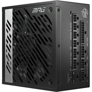 MSI MPG A1000G PCIE5 Netzteil EU Stecker, 1000W, 80 Plus Gold Zertifiziert, vollmodulares ATX 3.0, unterstützt PCIe 5.0 GPU, japanische 105°C Kondensatoren, 0% RPM Modus, Flachkabel MSI MPG A1000G PCIE5 Netzteil EU Stecker, 1000W, 80 Plus Gold Zertifiziert, vollmodulares ATX 3.0, unterstützt PCIe 5.0 GPU, japanische 105°C Kondensatoren, 0% RPM Modus, Flachkabel