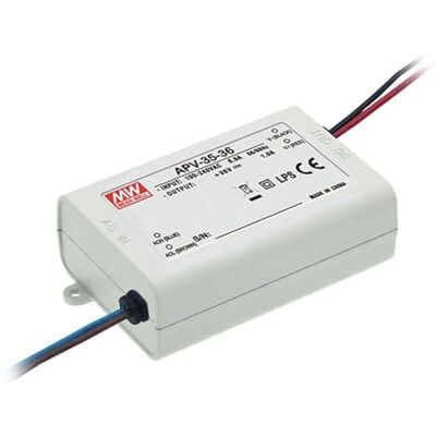 Ohne Marke MeanWell APV-35-12 - Netzteil 12V 36W 3A LED Treiber Ohne Marke MeanWell APV-35-12 - Netzteil 12V 36W 3A LED Treiber