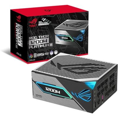 Asus ROG Thor 1200W Platinum III Equalizer ATX Gaming Netzteil ROG Equalizer 12V-2x6 PCIe Stromkabel, GaN-MOSFET, OLED Display, 80 Plus & Cybenetics, ATX 3.1, PCIE 5.1, Schwarz Asus ROG Thor 1200W Platinum III Equalizer ATX Gaming Netzteil ROG Equalizer 12V-2x6 PCIe Stromkabel, GaN-MOSFET, OLED Display, 80 Plus & Cybenetics, ATX 3.1, PCIE 5.1, Schwarz