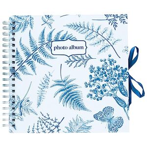 Grupo Erik Scrapbook Album Blue Nature Fotoalbum zum Einkleben 26 x 26 cm 40 Seiten Fotoalbum zum Selbstgestalten Weiße Seiten Photo Album Grupo Erik Scrapbook Album Blue Nature Fotoalbum zum Einkleben 26 x 26 cm 40 Seiten Fotoalbum zum Selbstgestalten Weiße Seiten Photo Album
