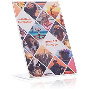 homeBLOCKrocks Fotoständer (Bilderrahmen) im Foto-Format 13 x 18 cm Fotoaufsteller als glasklarer Bilderständer, Fotorahmen, rahmenloser Bildhalter als Aufsteller aus PLEXIGLAS für ihre Lieblings-Fotos und Bilder homeBLOCKrocks Fotoständer (Bilderrahmen) im Foto-Format 13 x 18 cm Fotoaufsteller als glasklarer Bilderständer, Fotorahmen, rahmenloser Bildhalter als Aufsteller aus PLEXIGLAS für ihre Lieblings-Fotos und Bilder