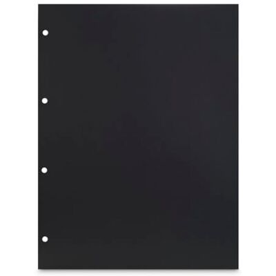 Hama Innenseiten Fotoalbum Scrapbooking (Nachfüllpackung für Fotoseiten, Karton, 250 g/m², 23,3 x 31 cm, perforiert, 25 Blatt), Schwarz Hama Innenseiten Fotoalbum Scrapbooking (Nachfüllpackung für Fotoseiten, Karton, 250 g/m², 23,3 x 31 cm, perforiert, 25 Blatt), Schwarz