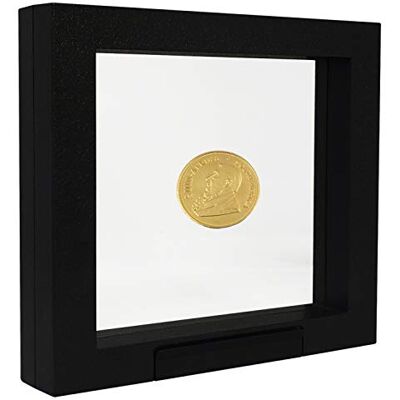 SAFE 4510 Schweberahmen schwarz 27,5x 22,5 cm Münzrahmen Objektrahmen Münzständer 3D Rahmen für Ihre Münzen uvm. SAFE 4510 Schweberahmen schwarz 27,5x 22,5 cm Münzrahmen Objektrahmen Münzständer 3D Rahmen für Ihre Münzen uvm.