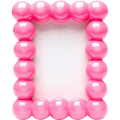 Kare Design Bilderrahmen Bubble, Pink, 13x18 cm, Fotorahmen, Wohnaccessoire, Deko Objekt, Stehend verwendbar, Wohnzimmer Kare Design Bilderrahmen Bubble, Pink, 13x18 cm, Fotorahmen, Wohnaccessoire, Deko Objekt, Stehend verwendbar, Wohnzimmer