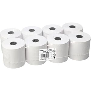 DOHE Thermopapierrollen 80x60 mm (8 Stk.) Kern ⌀12 mm, Länge 28 m, Belege für Kartenlesegeräte, Kassensysteme, Registrierkassen, POS- und EPOS-Drucker, Stärke 60 g/m², BPA-frei DOHE Thermopapierrollen 80x60 mm (8 Stk.) Kern ⌀12 mm, Länge 28 m, Belege für Kartenlesegeräte, Kassensysteme, Registrierkassen, POS- und EPOS-Drucker, Stärke 60 g/m², BPA-frei
