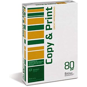 COPY&PRINT Kopierpapier Druckerpapier/DIN A4, 80g/m²/ 1 x 500 Blatt/Qualitätsklasse C/Universalpapier/für Zuhause Büro und das Homeoffice/Multifunktions-Papier COPY&PRINT Kopierpapier Druckerpapier/DIN A4, 80g/m²/ 1 x 500 Blatt/Qualitätsklasse C/Universalpapier/für Zuhause Büro und das Homeoffice/Multifunktions-Papier